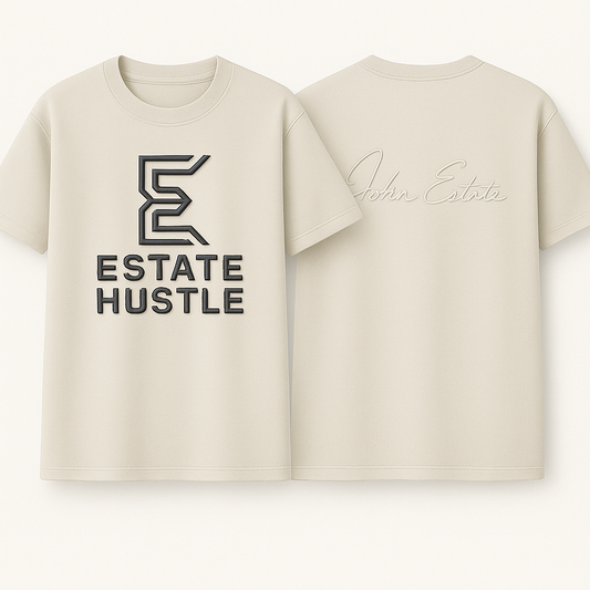 “ESTATE HUSTLE Signature Tee”