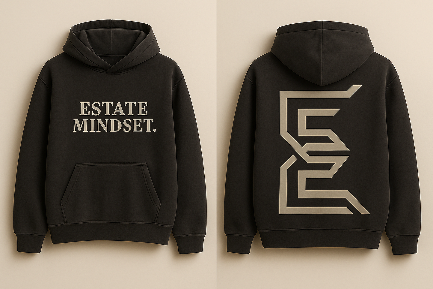 “ESTATE MINDSET.” Premium Hoodie – Estate Hustle®