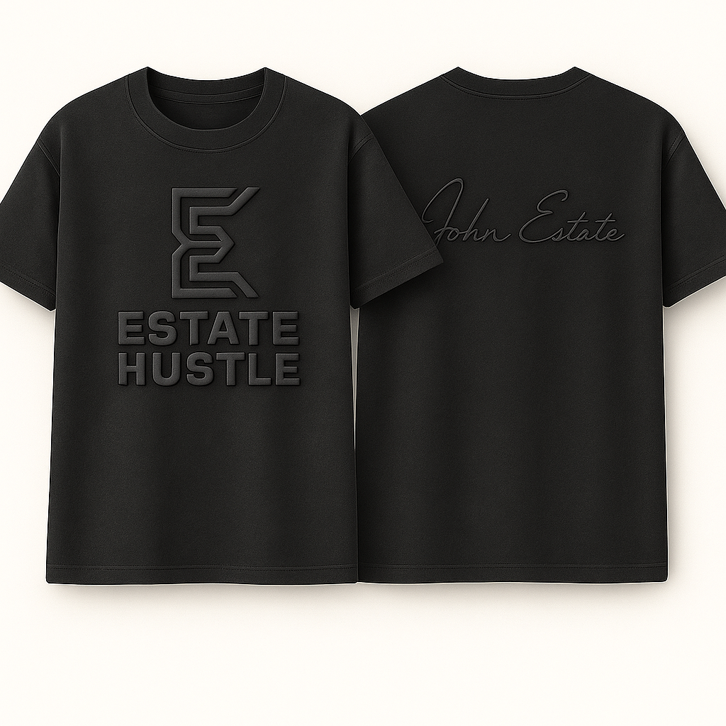 “ESTATE HUSTLE Signature Tee”